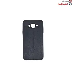 قاب ژله ای اتو فوکوس سامسونگ Galaxy J7 2015 – J700 طرح چرم