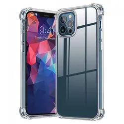 قاب گوشی آیفون IPHONE 13 MINI مدل ژله ای شفاف