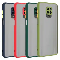 قاب گوشی شیائومی XIAOMI MI 10T PRO مدل پشت مات محافظ لنز دار