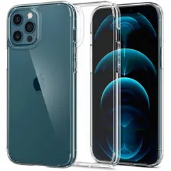 قاب گوشی آیفون IPHONE 12 PRO MAX مدل ژله ای شفاف