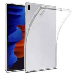 قاب تبلت سامسونگ Tab S7 FE SM-T730 / T735 / T736 مدل ژله ای شفاف