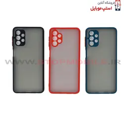 قاب گوشی سامسونگ Galaxy A53 مدل پشت مات محافظ لنز دار