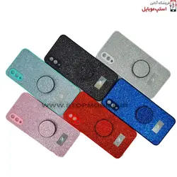 قاب گوشی سامسونگ GALAXY A03S مدل شاین سوارسکی+پاپ سوکت