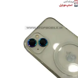 گلس لنز دوربین گوشی آیفون IPHONE 13 PRO MAX از نوع رینگی اکلیلی