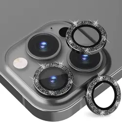 گلس لنز دوربین گوشی آیفون IPHONE 13 PRO از نوع رینگی اکلیلی