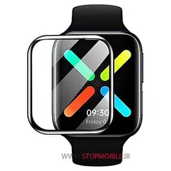 محافظ صفحه نمایش ساعت هوشمند اپل واچ سایز Apple Watch Edition Series 7 – 41mm تمام چسب از جنس نانو سرامیک