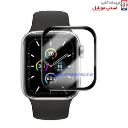 محافظ صفحه نمایش ساعت هوشمند اپل واچ سایز Apple Watch Edition Series 7 – 41mm تمام چسب از جنس نانو سرامیک