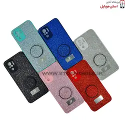قاب گوشی شیائومی NOTE 10 مدل شاین سوارسکی+پاپ سوکت