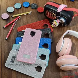 قاب گوشی شیائومی NOTE 9S مدل شاین سوارسکی+پاپ سوکت