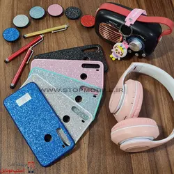قاب گوشی شیائومی NOTE 8 مدل شاین سوارسکی+پاپ سوکت