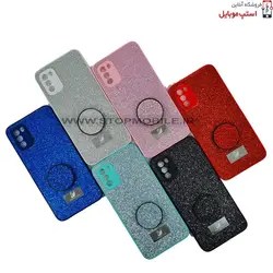 قاب گوشی شیائومی POCO M3 مدل شاین سوارسکی+پاپ سوکت