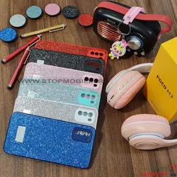 قاب گوشی شیائومی POCO M3 مدل شاین سوارسکی+پاپ سوکت