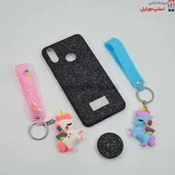 قاب گوشی سامسونگ GALAXY A10S مدل شاین سوارسکی+پاپ سوکت
