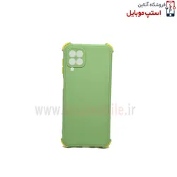 گارد سیلیکونی دکمه رنگی گوشی Galaxy A22 4G