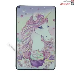 قاب طرح دار تبلت سامسونگ Galaxy TAB A7 LITE SM-T220 / T225 طرح تک شاخ