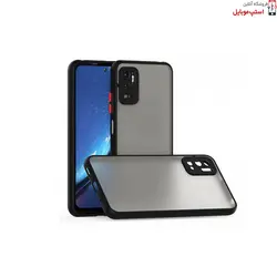 قاب گوشی شیائومی XIAOMI POCO M3 PRO مدل پشت مات محافظ لنز دار