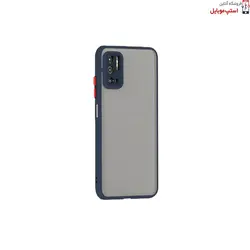 قاب گوشی شیائومی XIAOMI POCO M3 PRO مدل پشت مات محافظ لنز دار