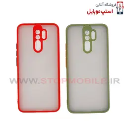 قاب گوشی شیائومی XIAOMI REDMI 9 مدل پشت مات محافظ لنز دار