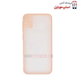 قاب گوشی سامسونگ Galaxy M30S مدل پشت مات محافظ لنز دار