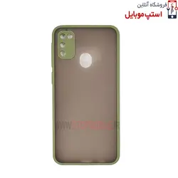 قاب گوشی سامسونگ Galaxy M30S مدل پشت مات محافظ لنز دار