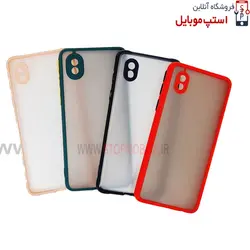 قاب گوشی سامسونگ Galaxy A01 CORE مدل پشت مات محافظ لنز دار