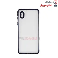 قاب گوشی سامسونگ Galaxy A01 CORE مدل پشت مات محافظ لنز دار