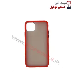 قاب گوشی آیفون IPHONE 12 PRO مدل پشت مات محافظ لنز دار