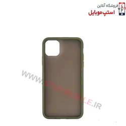 قاب گوشی آیفون IPHONE 12 PRO مدل پشت مات محافظ لنز دار