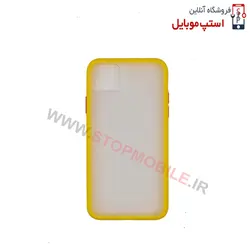 قاب گوشی آیفون IPHONE 12 PRO مدل پشت مات محافظ لنز دار