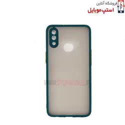 قاب گوشی سامسونگ Galaxy A10S  مدل پشت مات محافظ لنز دار