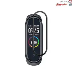 محافظ صفحه نمایش ساعت هوشمند شیائومی Mi Band 5 تمام چسب از جنس نانو سرامیک