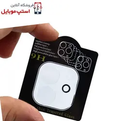گلس لنز دوربین گوشی آیفون  IPHONE 12 از نوع شیشه ای فول ماژول