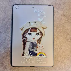 قاب طرح دار آیپد IPAD MINI 2 / IPAD MINI 3 طرح دخترانه