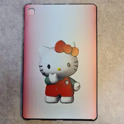 قاب طرح دار تبلت سامسونگ Tab S6 Lite SM-P610 / P615 / P619 طرح کیتی