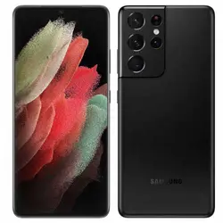گلس گوشی سامسونگ Galaxy 21 ULTRA مدل شیشه ای تمام چسب