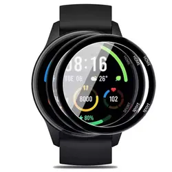 محافظ صفحه نمایش ساعت هوشمند شیائومی MI WATCH COLOR 2 تمام چسب از جنس نانو سرامیک