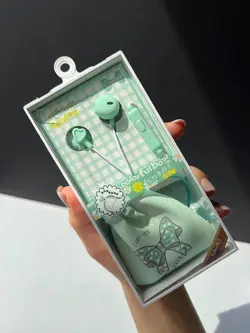 هندزفری فانتزی طرح عروسکی با جک 3.5 میلیمتر