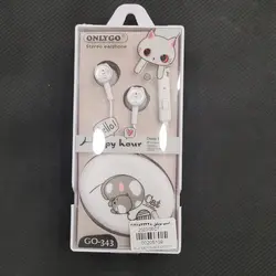 هندزفری فانتزی طرح عروسکی با جک 3.5 میلیمتر