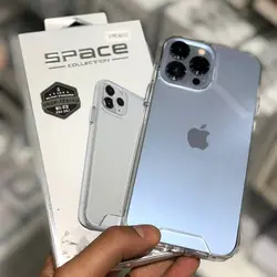 قاب گوشی iPhone 13 Pro آیفون مدل اسپیس Space دکمه کرومی