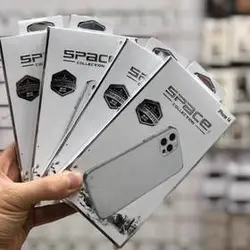 قاب گوشی GALAXY S23 ULTRA سامسونگ مدل اسپیس Space دکمه کرومی