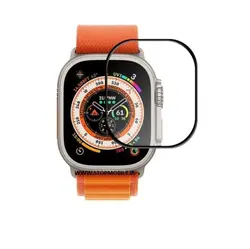 محافظ صفحه نمایش ساعت هوشمند HK9 PRO MAX (مشابه اپل واچ سری اولترا – 49 میلی متری) تمام چسب از جنس شیشه ای تمپرد