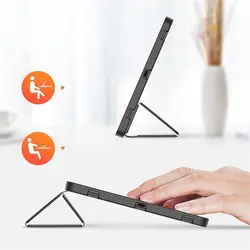 کیف کلاسوری تبلت شیائومی Redmi Pad 6 به همراه جای قلم