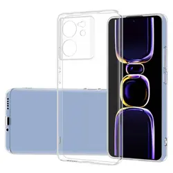 قاب گوشی شیائومی XIAOMI 13T مدل ژله ای شفاف
