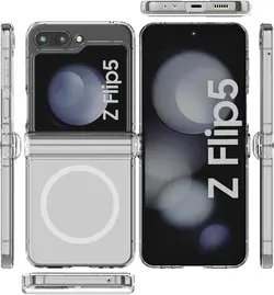 قاب ژله ای سامسونگ Galaxy Z FLIP 5 مدل مگ سیف دار
