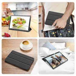 کیف کلاسوری اورجینال تبلت سامسونگ Tab A9 (2023) 8.7 inch SM-X115 به همراه جای قلم