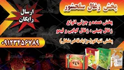 طرح کارت ویزیت لایه باز پخش زغال سلحشور