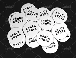 موکاپ مجموعه تبلیغاتی چابی برگه و پاکت و پیکسل