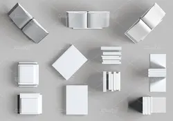 موکاپ ساعت و کلاه دستگاه تایپ قدیمی مانیتور و گلدان