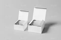 موکاپ قوطی پودر و مواد بهداشتی با جعبه و کارتن  در سایز و اندازه های مختلف