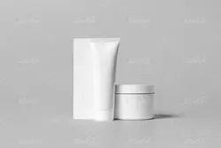 موکاپ لوارم بهداشتی و آرایشی پودر و کرم در نماهای مختلف